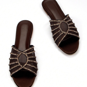 Chocolate oval crystal slides