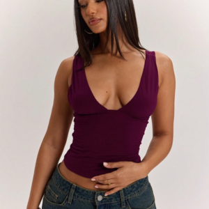 Plum wrap tank