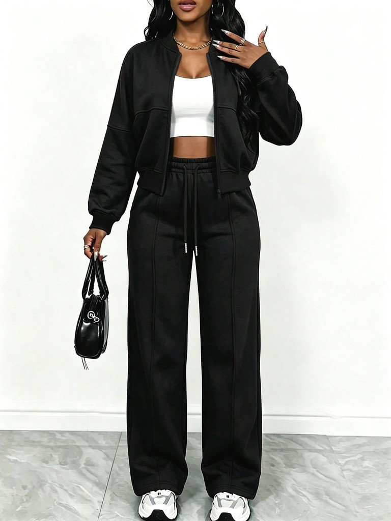 Black bomber set